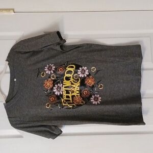 Fleetwood Mac graphic tee very soft material Gray size L New